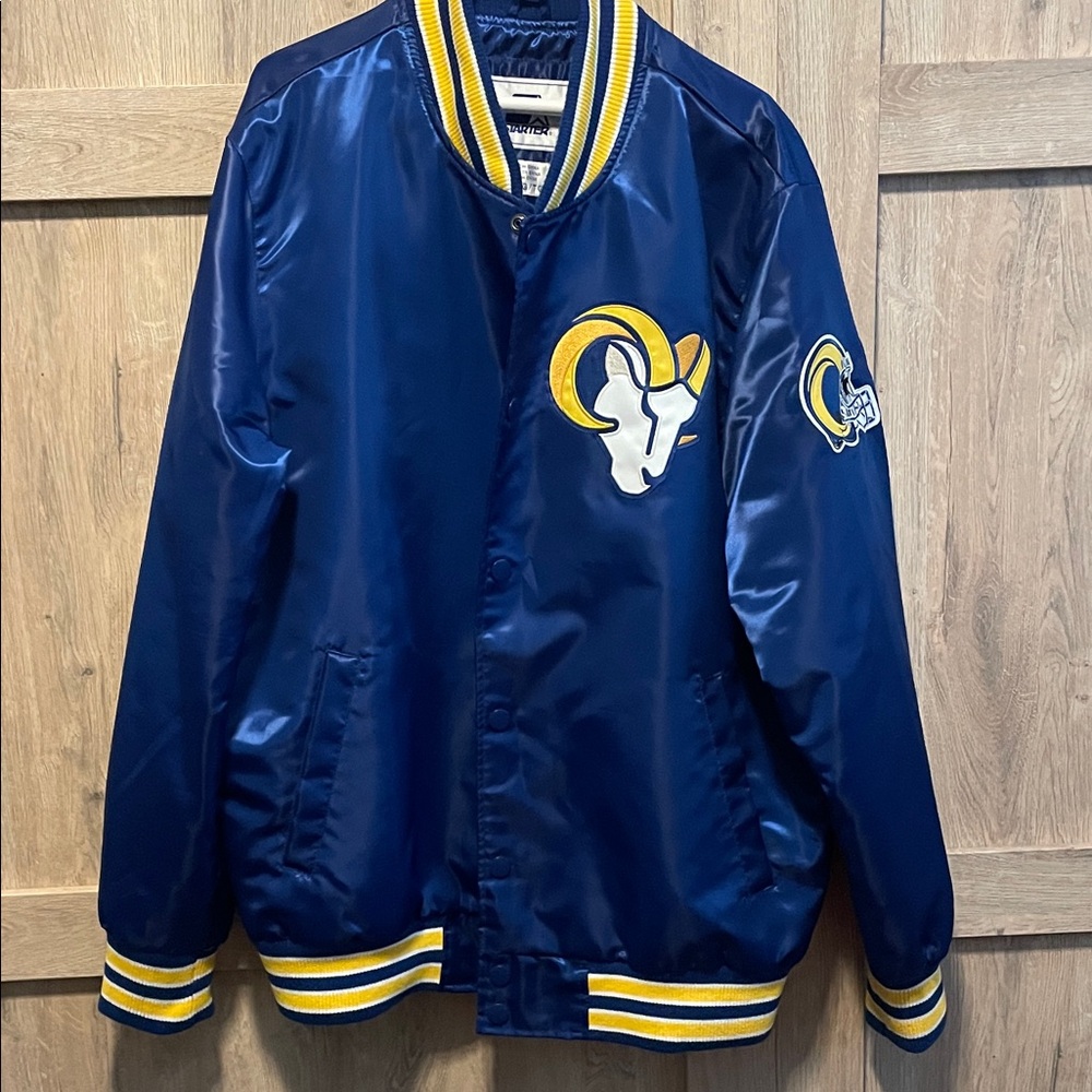 STARTER Blue and Yellow Men's Jacket